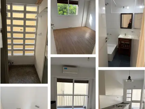 Amplio dpto reciclado. 