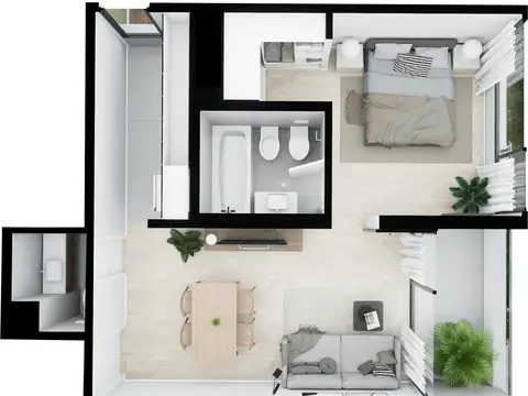 Departamento en Venta en Caseros, USD 86.700