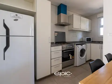 Departamento 2 ambientes con 1 baño