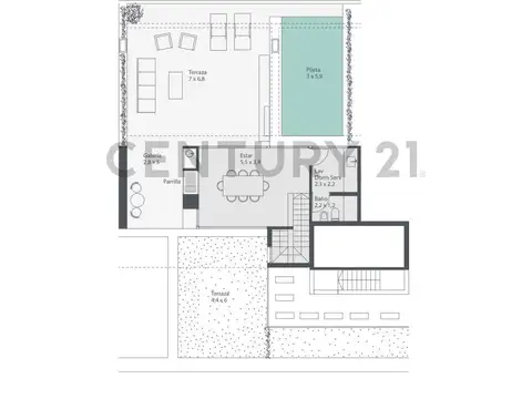 Departamento en Venta de 4 dormitorios