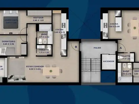 Departamento en Venta al Sureste