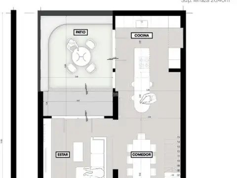 Casa 3 dormitorios comodín amenities  Rodríguez 1100