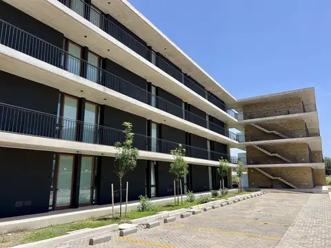 Venta departamento 2 amb c jardín en PB. Terrazas de Santa María. Villanueva.