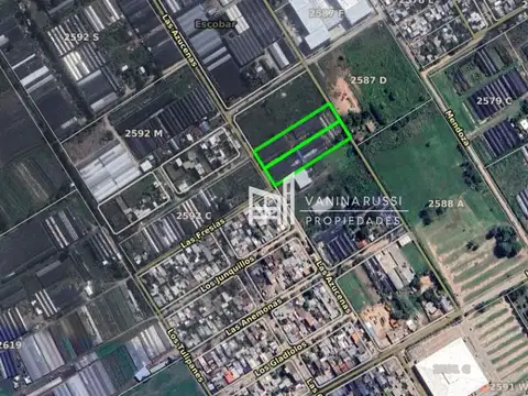 Terreno en Venta 133  mts Frente