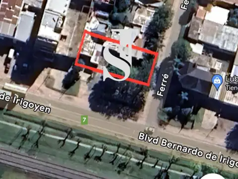 Terreno en Venta 10  mts Fondo