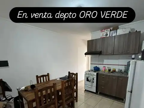 Departamento 2 ambientes con 1 baño