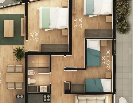 Departamento en Venta A Estrenar