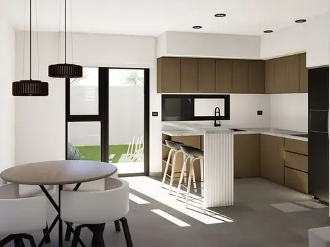 Casa 3 ambientes con 1 baño