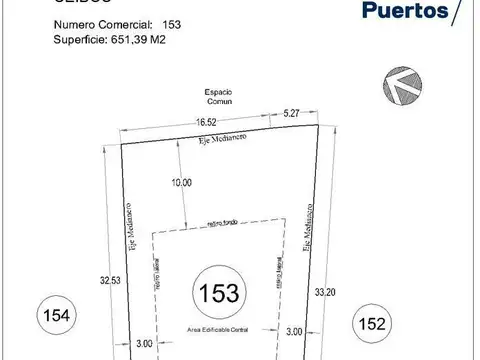 Terreno en Venta en Puertos - Barrio Marinas, USD 144.000