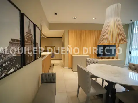 Alquiler anual de Amplio 3 Ambientes dueño directo con seguirdad 24 hrs piscina climatizada con cochera y parrilla