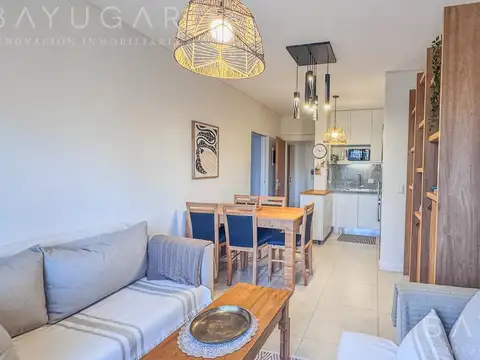 Departamento 2 ambientes con 1 baño