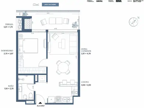 Departamento en Venta 1 año