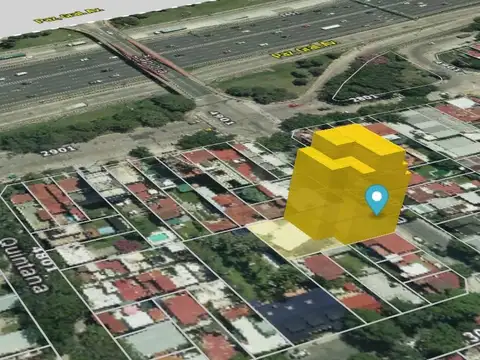 Terreno en Venta 33  mts Fondo