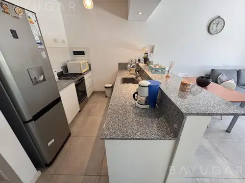 Departamento 2 ambientes con 1 baño