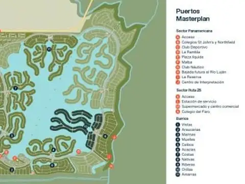 Terreno en Venta en Puertos, USD 110.000