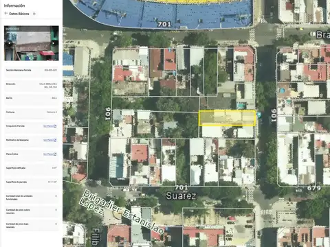 LOTE DE TERRENO OCUPADO