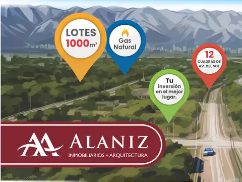 VENTA DE LOTES CON FINANCIACION, Bº LA ARBOLADA, MERLO, SAN LUIS.