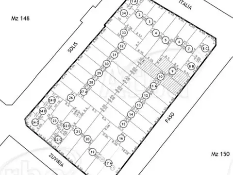 Terreno en Venta 8  mts Frente