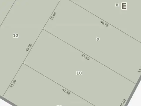 Venta Terreno en el Centro de Mar Azul