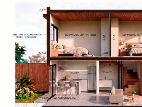 Casa en Venta de 2 dormitorios