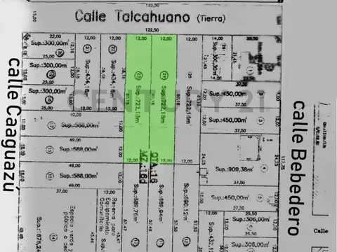 Campo en Venta de 0,07  ha