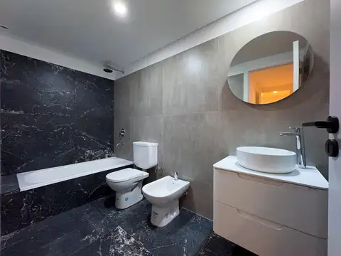 Departamento 2 dormitorios, 2 baños, balcon con parrilla, lavadero, zona rio, amenities