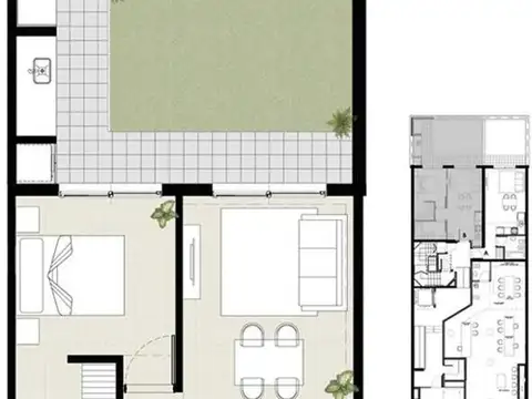 Departamento en Venta de 2 ambientes