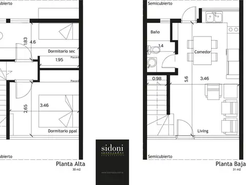 Departamento en Venta con 1 cocheras