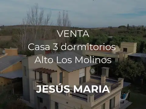 VENTA-CASA 3 DORM+QUINCHO+PILETA-JESUS MARIA