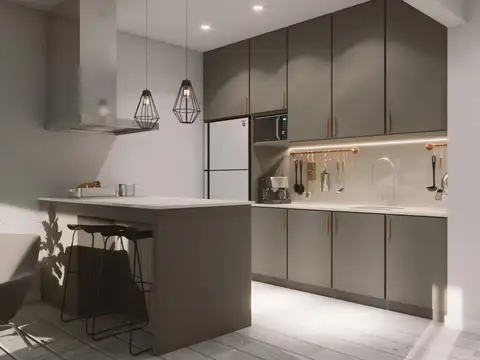 Departamento 3 ambientes con 2 baños