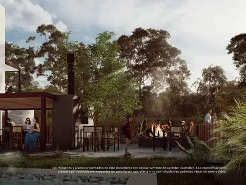 Departamento 2 Ambientes en Venta en Campus Village Pilar