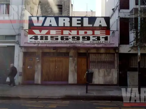 Acoyte 1400 Lote 8 x 20.58mts.. 164.58m² Vendibles 943m² PB 7 Pisos  1 retiro vend.  Subs.
