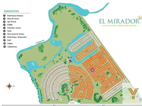 Terreno en venta - 2.640mts2 - Club de Campo El Mirador, Coronel Brandsen