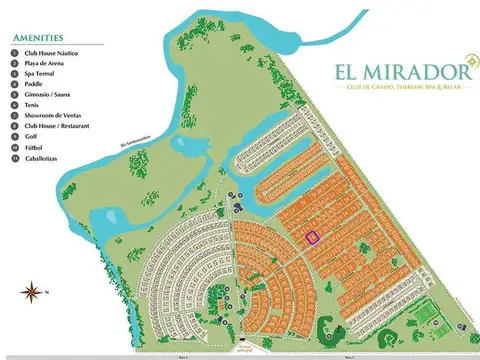 Terreno en venta - 2.640mts2 - Club de Campo El Mirador, Coronel Brandsen