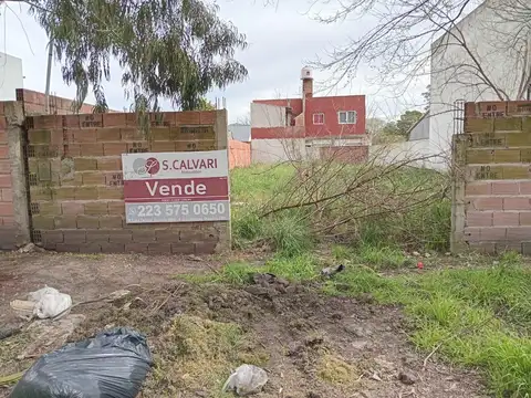 Terreno en Venta 10  mts Frente