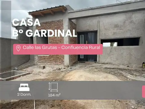VENTA CASA 2 DORMITORIOS - B° GARDINAL NQN