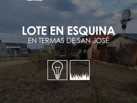 Terreno en Termas de Villa San Jose
