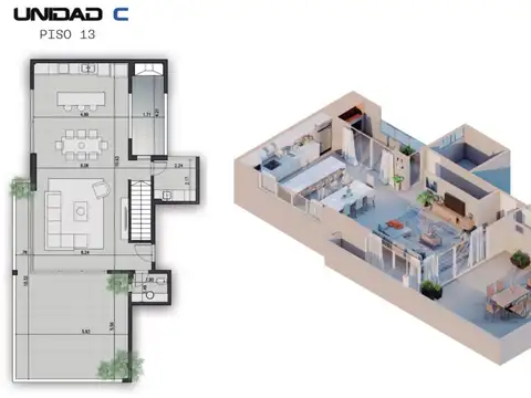 Departamento en Venta en Caseros, USD 430.000