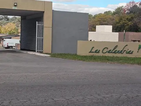 Venta Lote en Barrio Privado Las Calandrias, Campana 1.040 m²