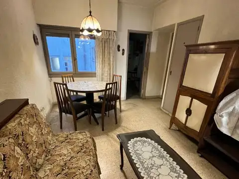 Dpto 2 Ambientes, dormitorio con amplia vista