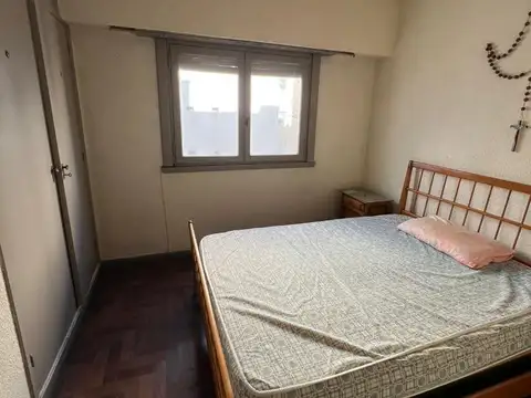 Dpto 2 Ambientes, dormitorio con amplia vista