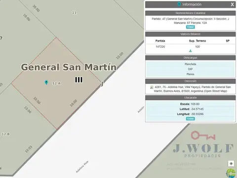 Casa en Venta con 1 cochera