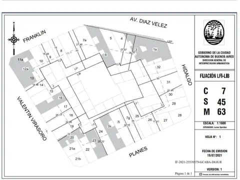 Terreno en Venta en Caballito, USD 820.000