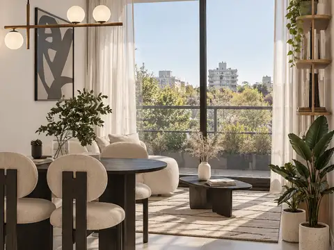 1 y 2 ambientes | Edificio en construcción