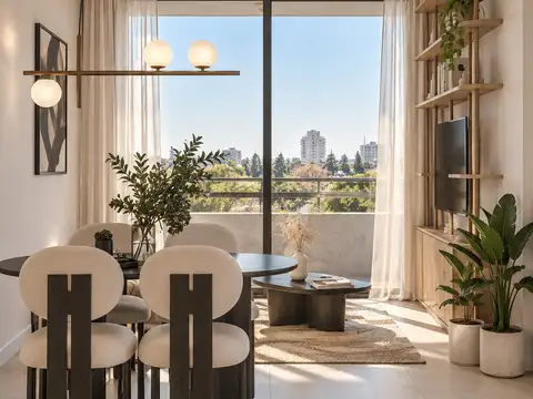 1 y 2 ambientes | Edificio en construcción