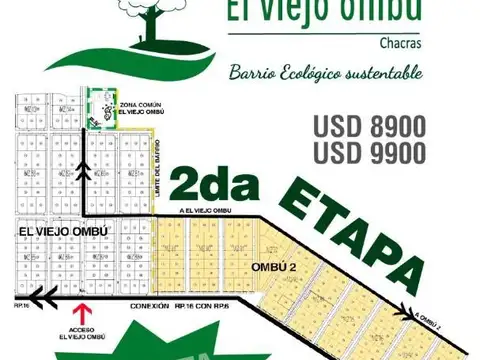 Barrio el Viejo Ombú San Vicente. Urbanización protegida.