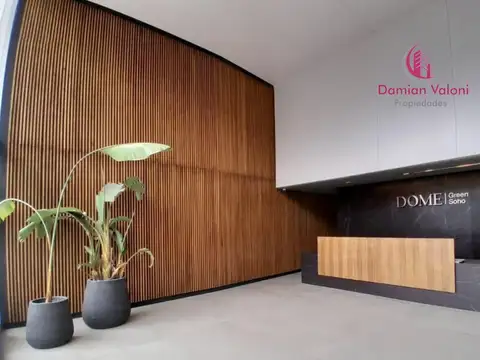 Departamento 2 ambientes con 2 baños