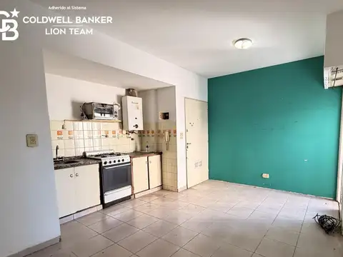 Departamento 2 ambientes con 1 baño