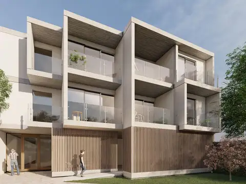 Departamento a estrenar 3 ambientes en venta en lujan centro con balcón y cochera