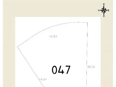 Terreno en Venta de 1289,0 m2